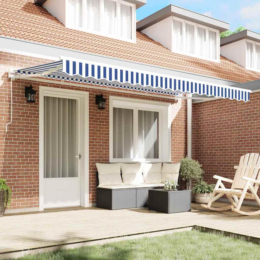 Estructura del Toldo Antracita y Blanco 350 x 200 cm