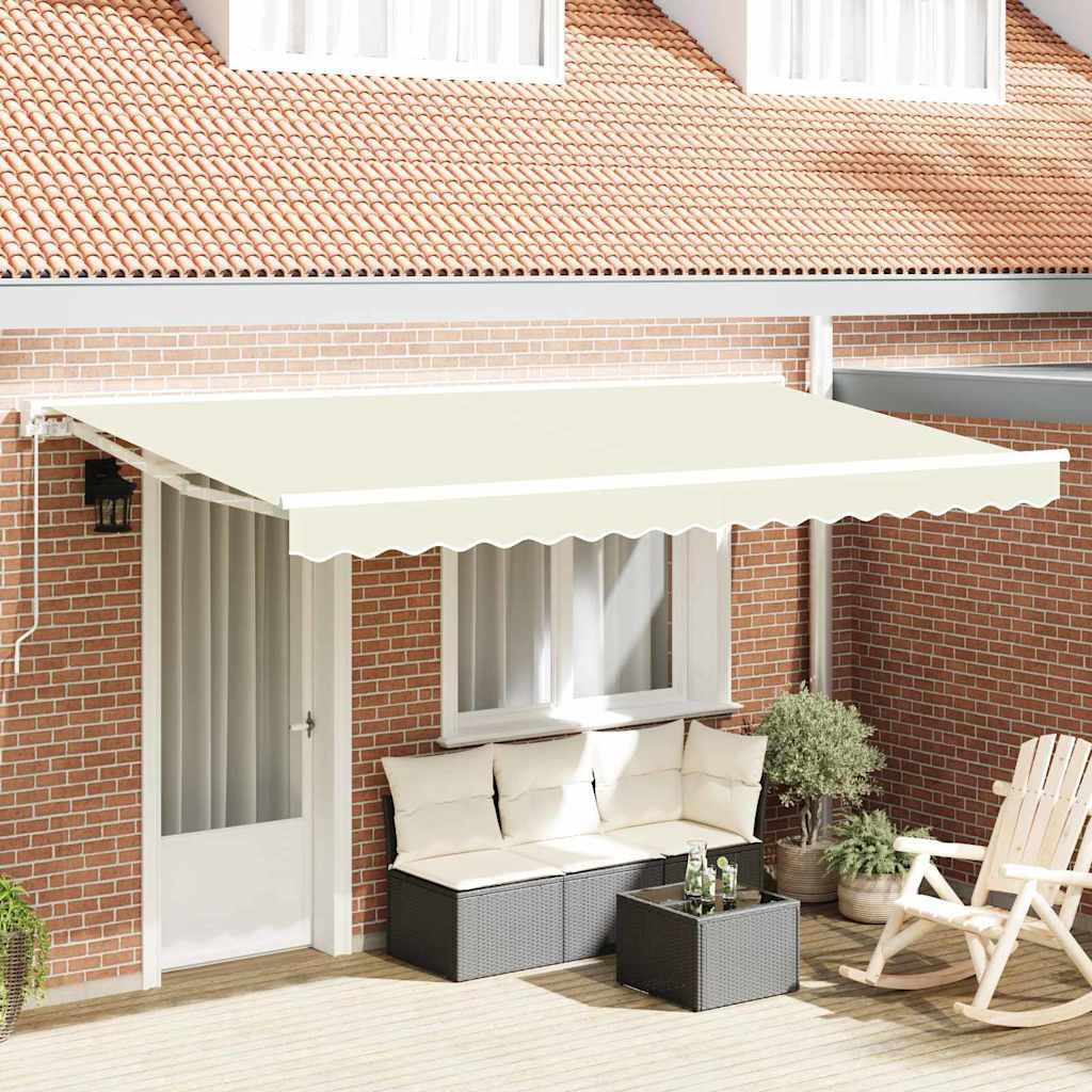Estructura del Toldo Antracita y Blanco 350 x 200 cm