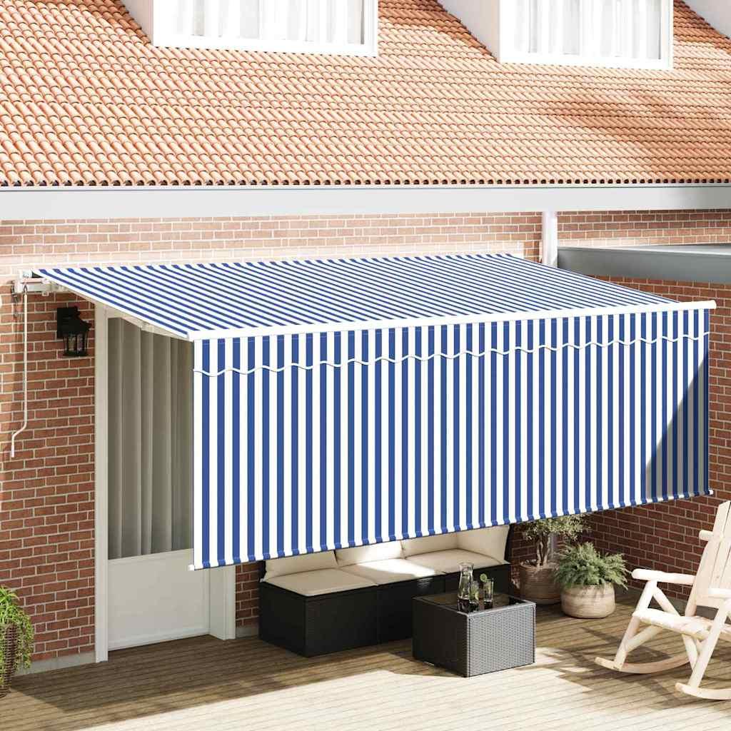 Toldo retráctil tela