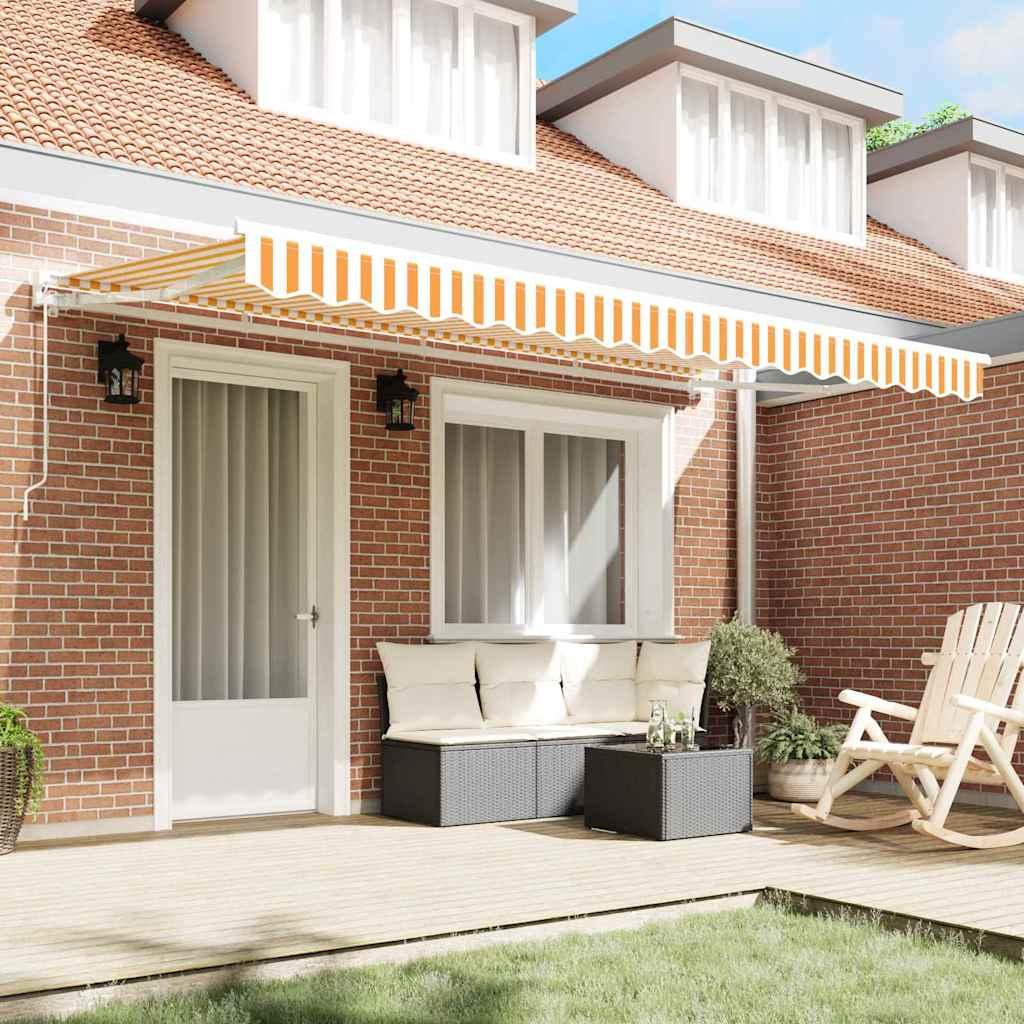 Estructura del Toldo Antracita y Blanco 350 x 200 cm
