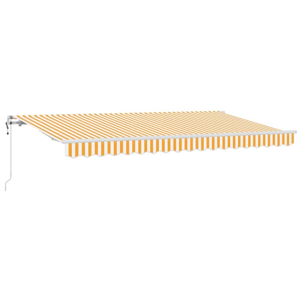 Toldo retráctil de tela