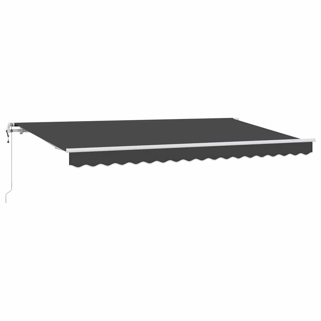 Toldo retráctil de tela