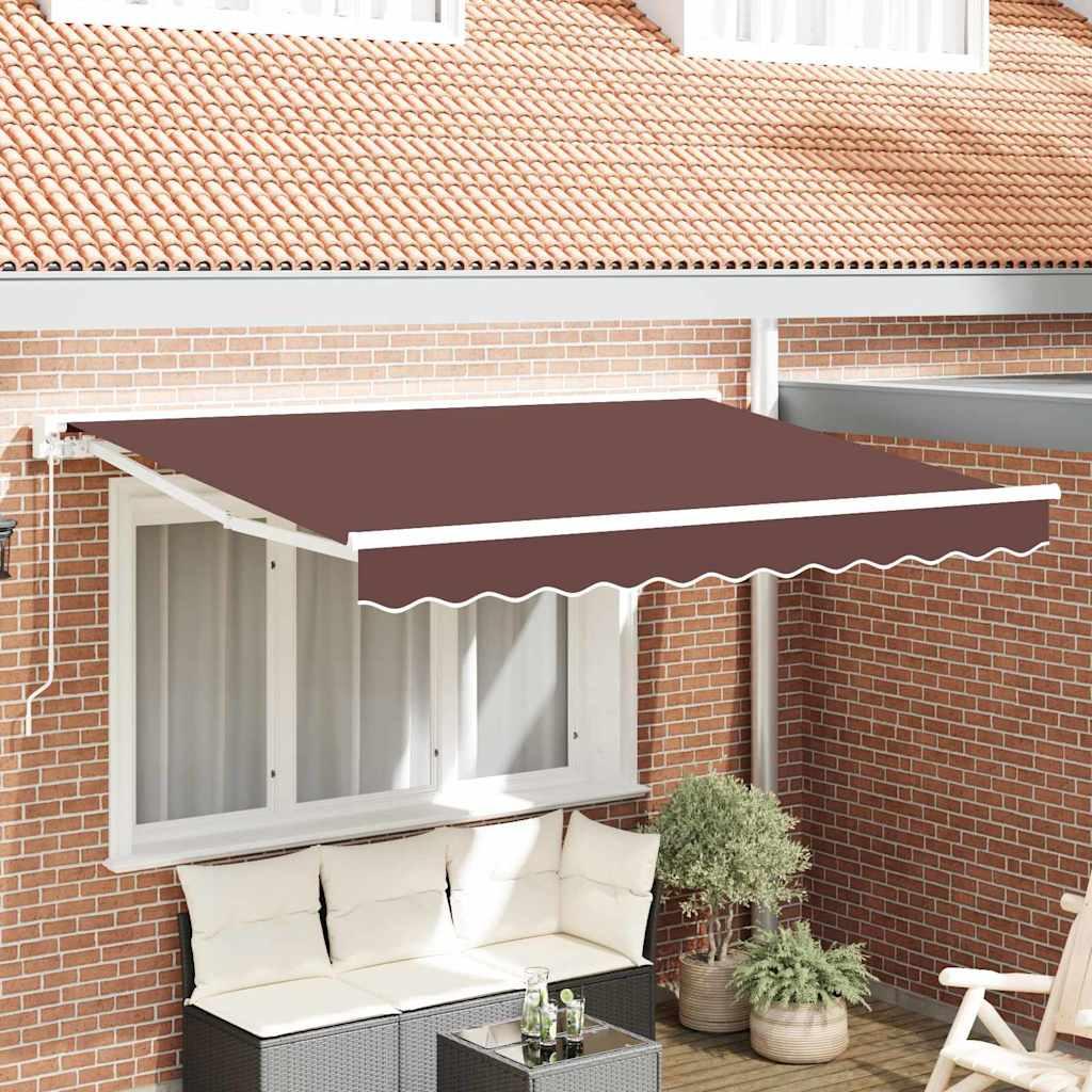 Estructura del Toldo Antracita y Blanco 350 x 200 cm