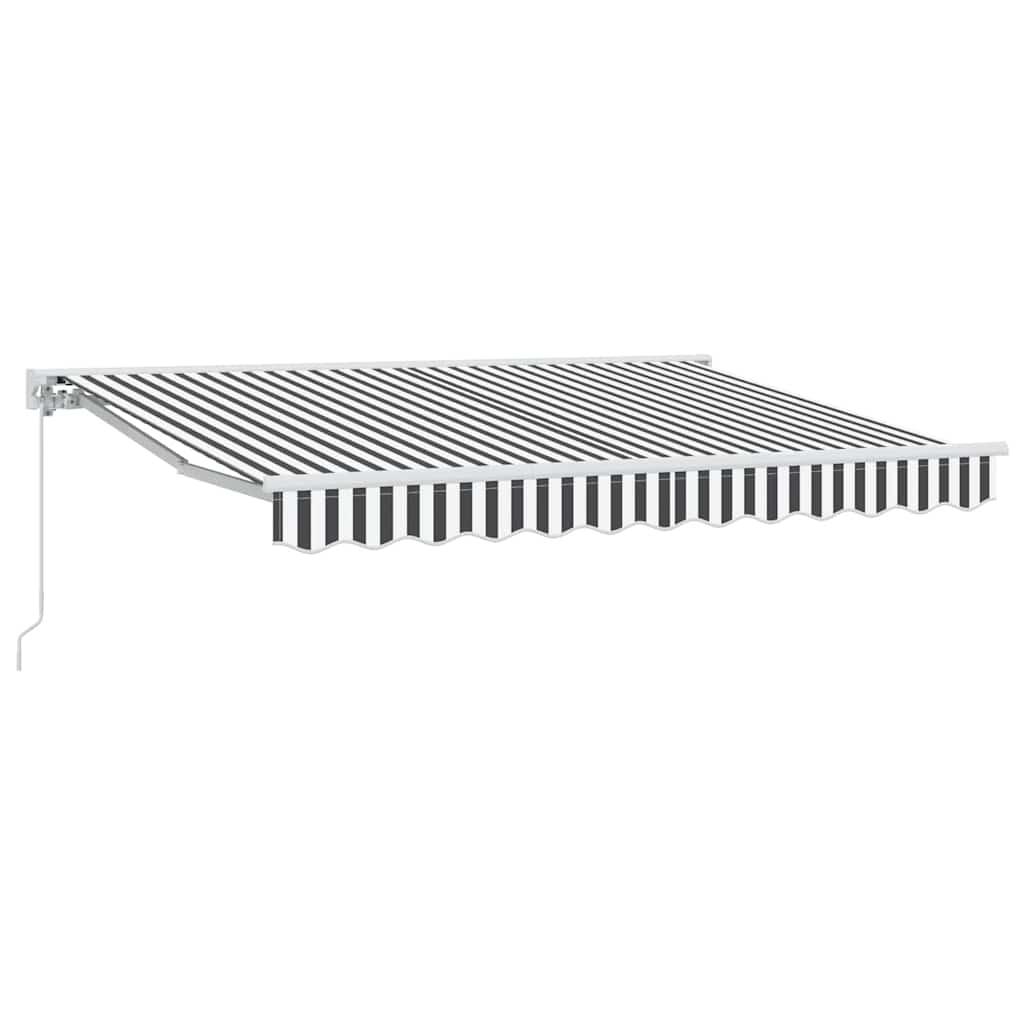 Estructura del Toldo Antracita y Blanco 350 x 200 cm