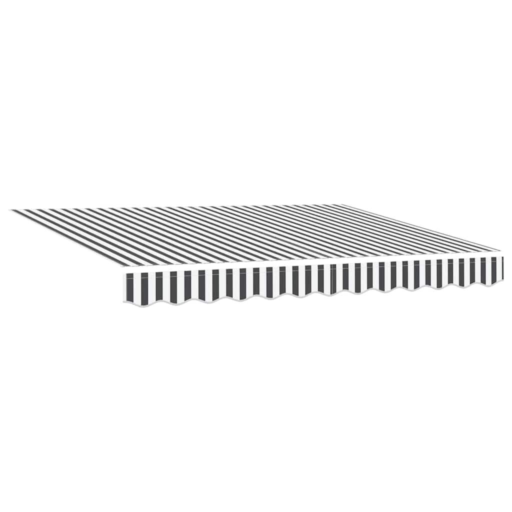 Estructura del Toldo Antracita y Blanco 350 x 200 cm