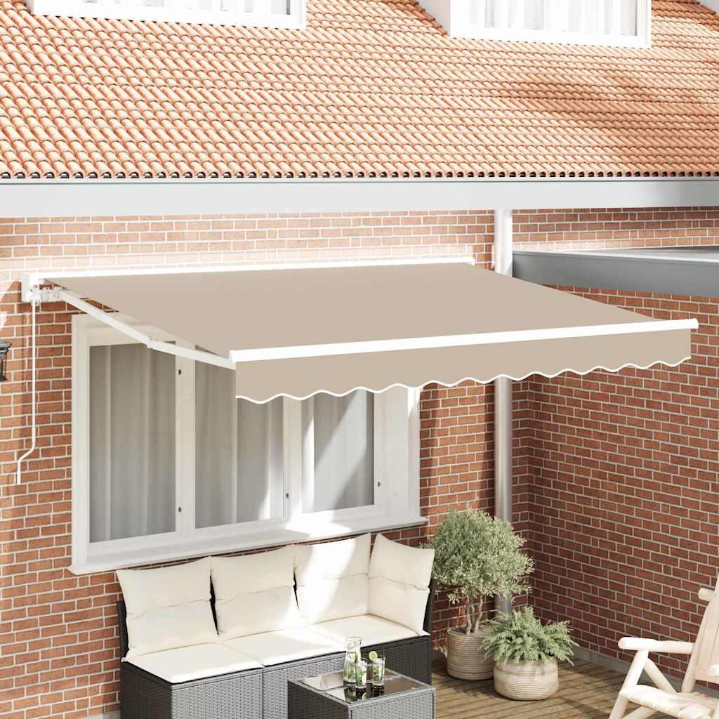 Estructura del Toldo Antracita y Blanco 350 x 200 cm