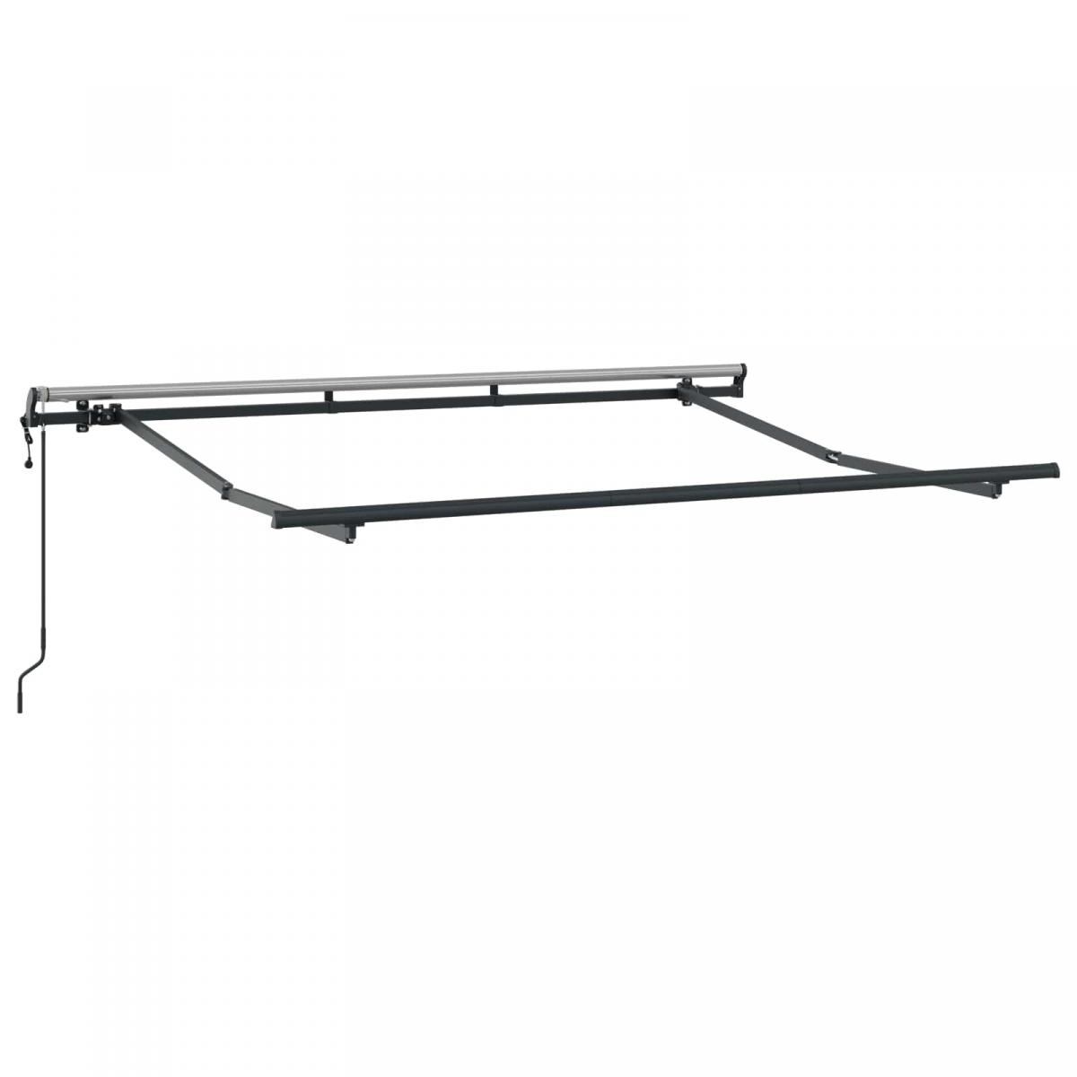 Toldo retráctil de tela