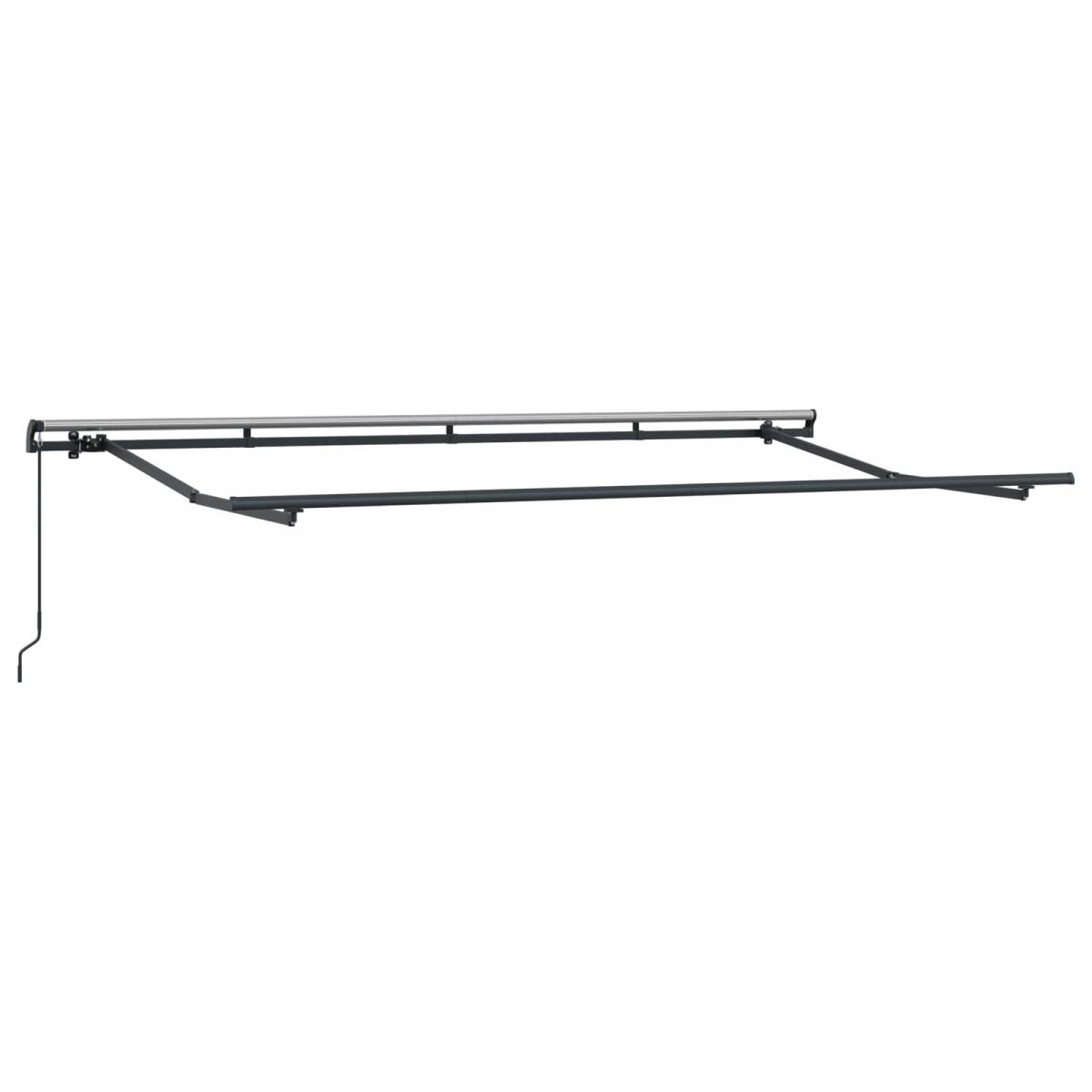 Toldo retráctil de tela