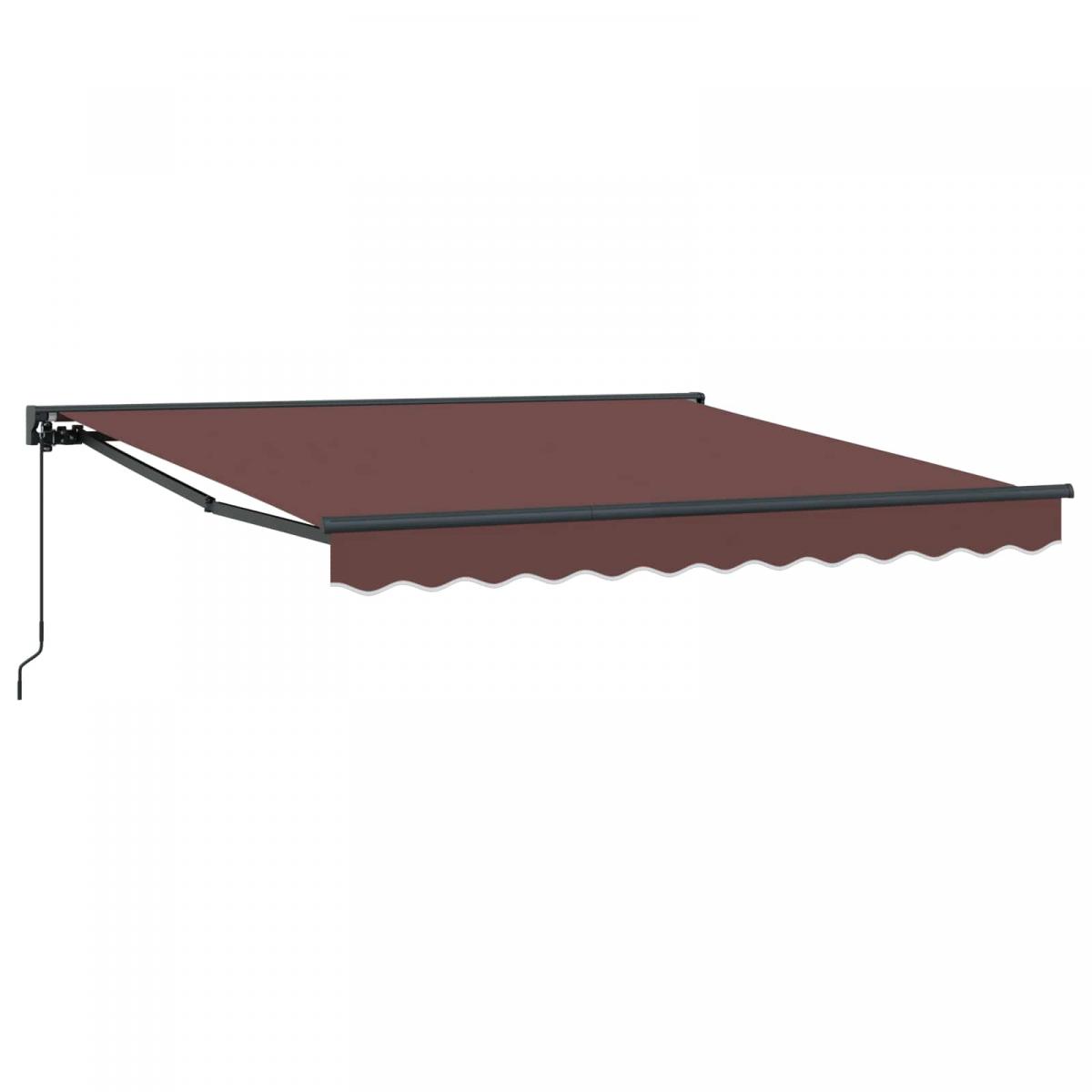 Estructura del Toldo Antracita y Blanco 300 x 250 cm