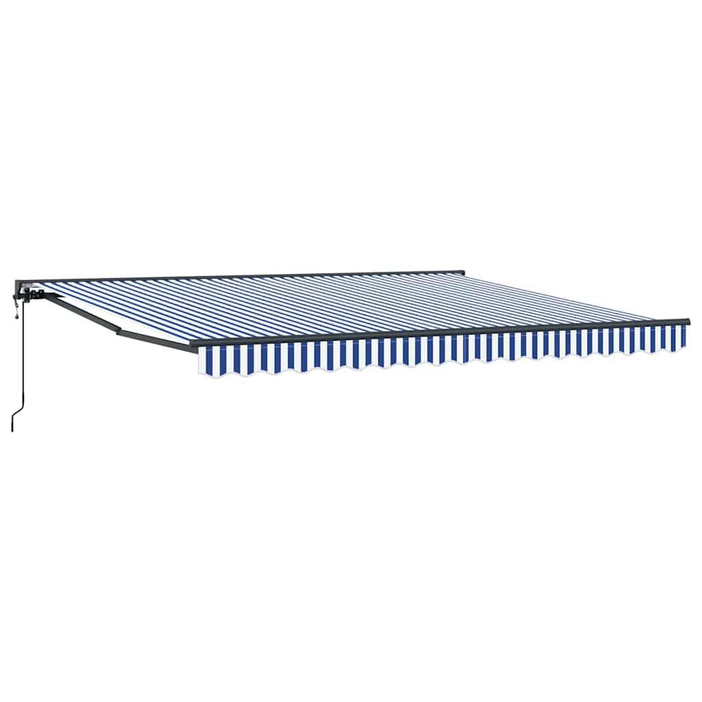 Estructura del Toldo Antracita y Blanco 450 x 300 cm