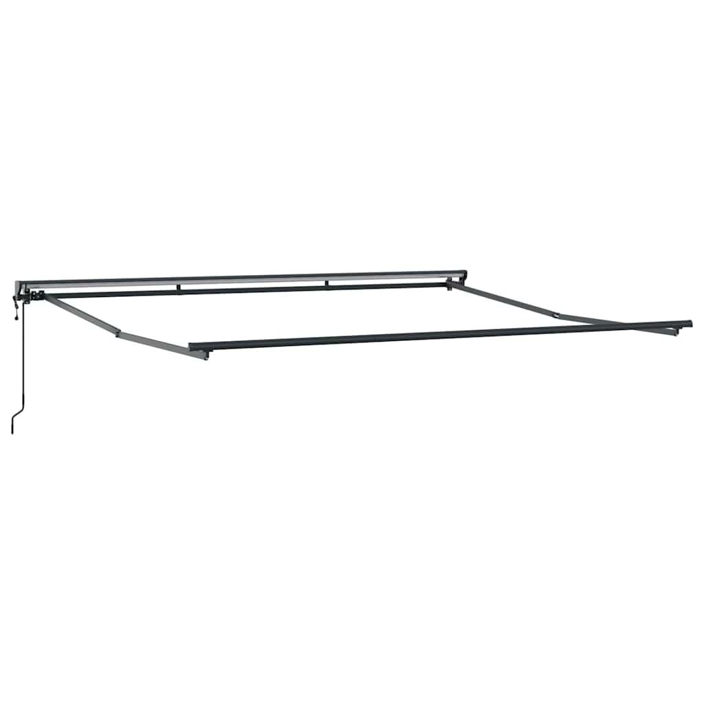 Estructura del Toldo Antracita y Blanco 450 x 300 cm