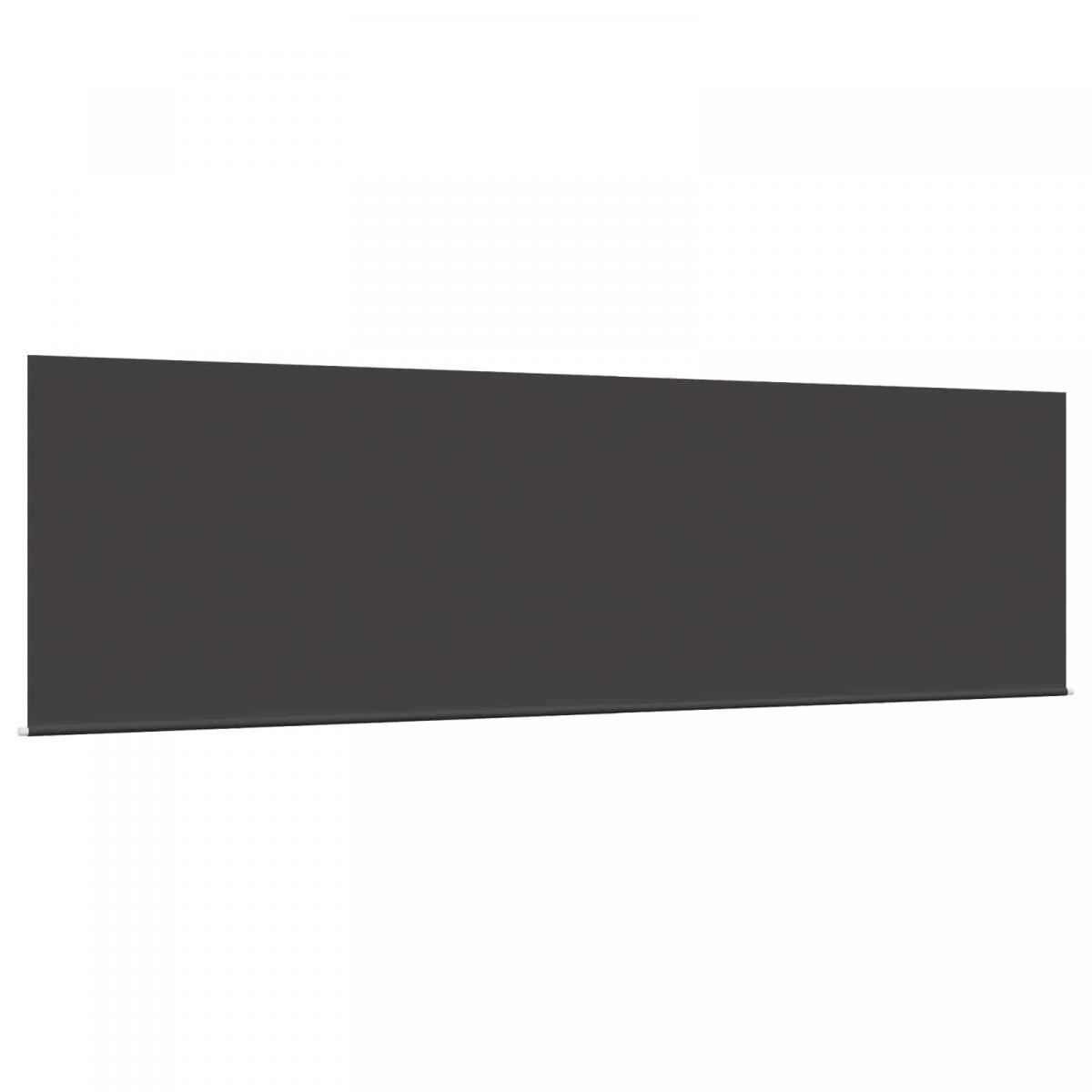 Toldo retráctil Azul y Blanco 400 x 350 cm Poliéster y Aluminio