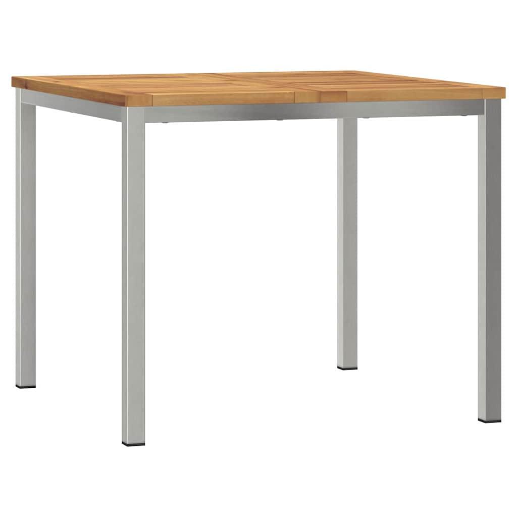 Juego de comedor para exteriores 5 uds