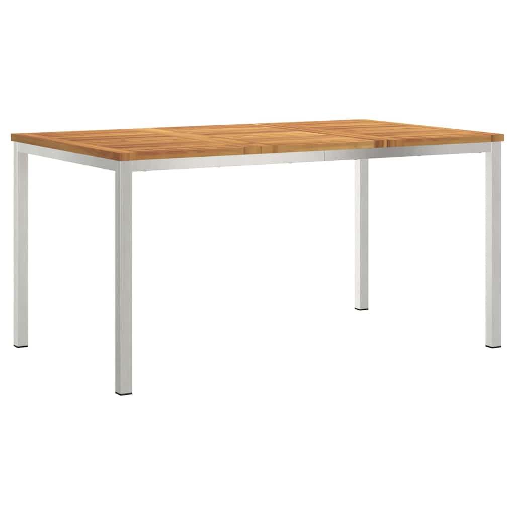 Juego de comedor para exteriores 7 uds