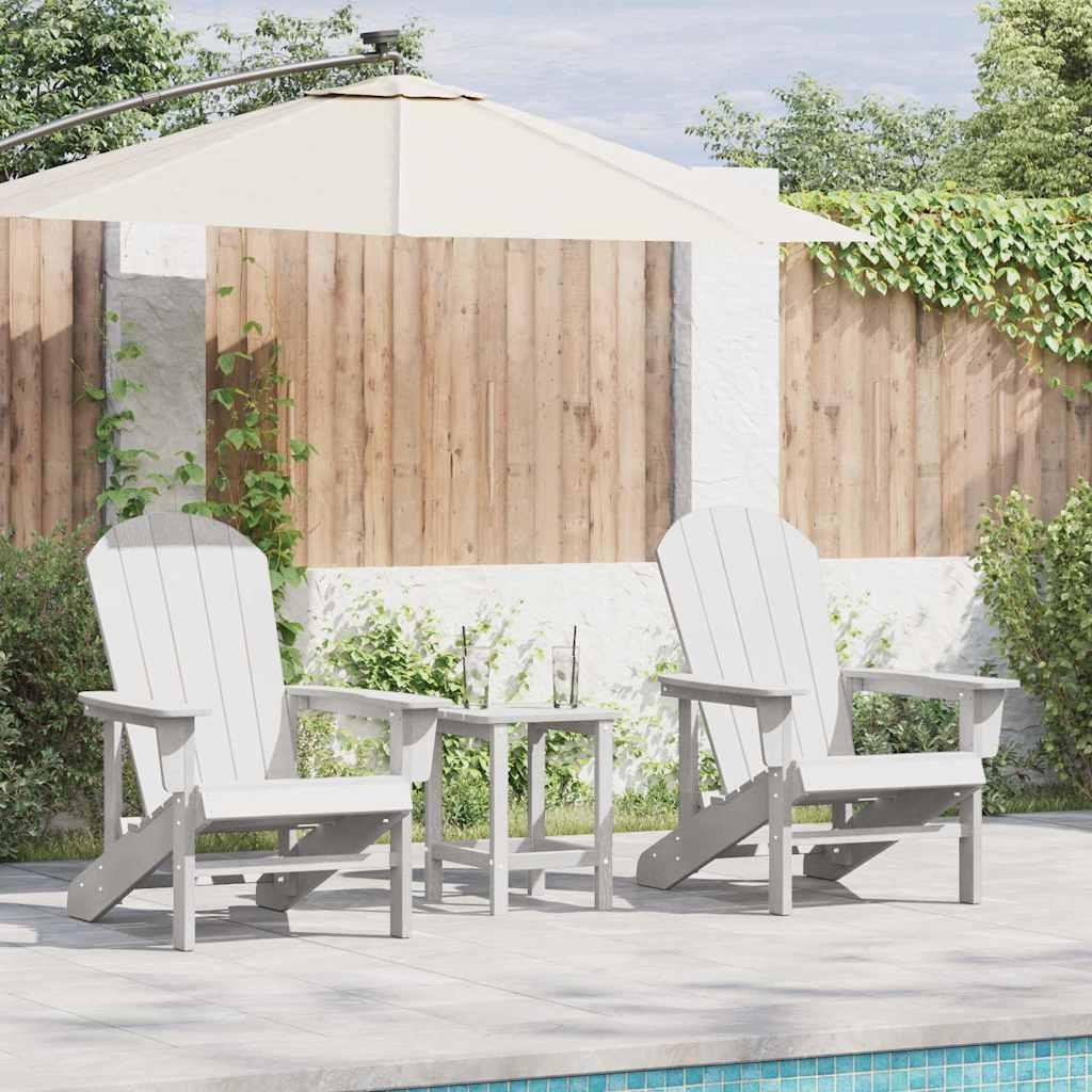 Silla de Jardín 2 uds. Polietileno