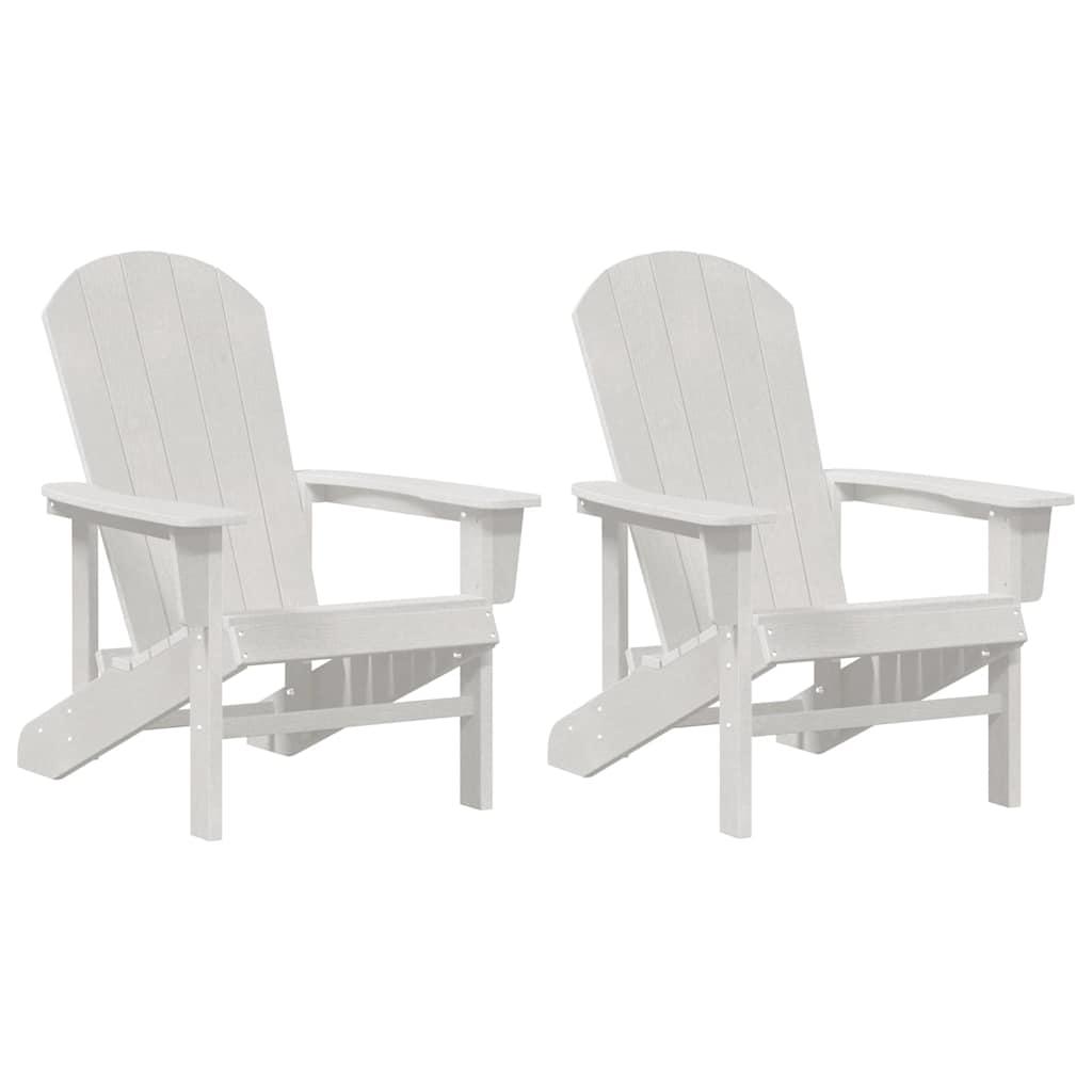 Silla de Jardín 2 uds. Polietileno