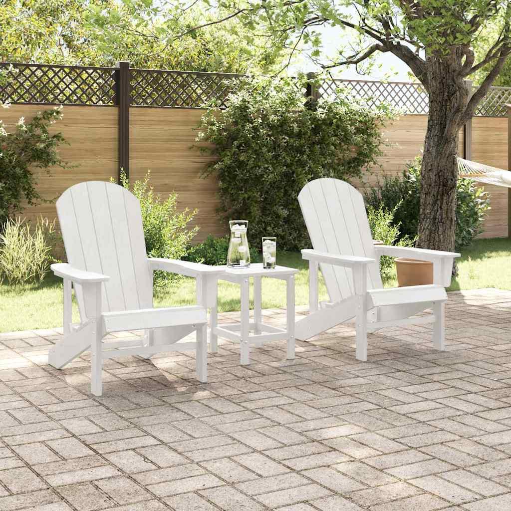 Silla de Jardín 2 uds. Polietileno