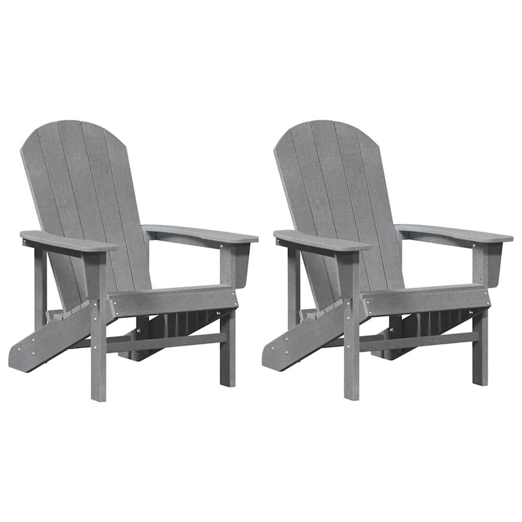 Silla de Jardín 2 uds. Polietileno