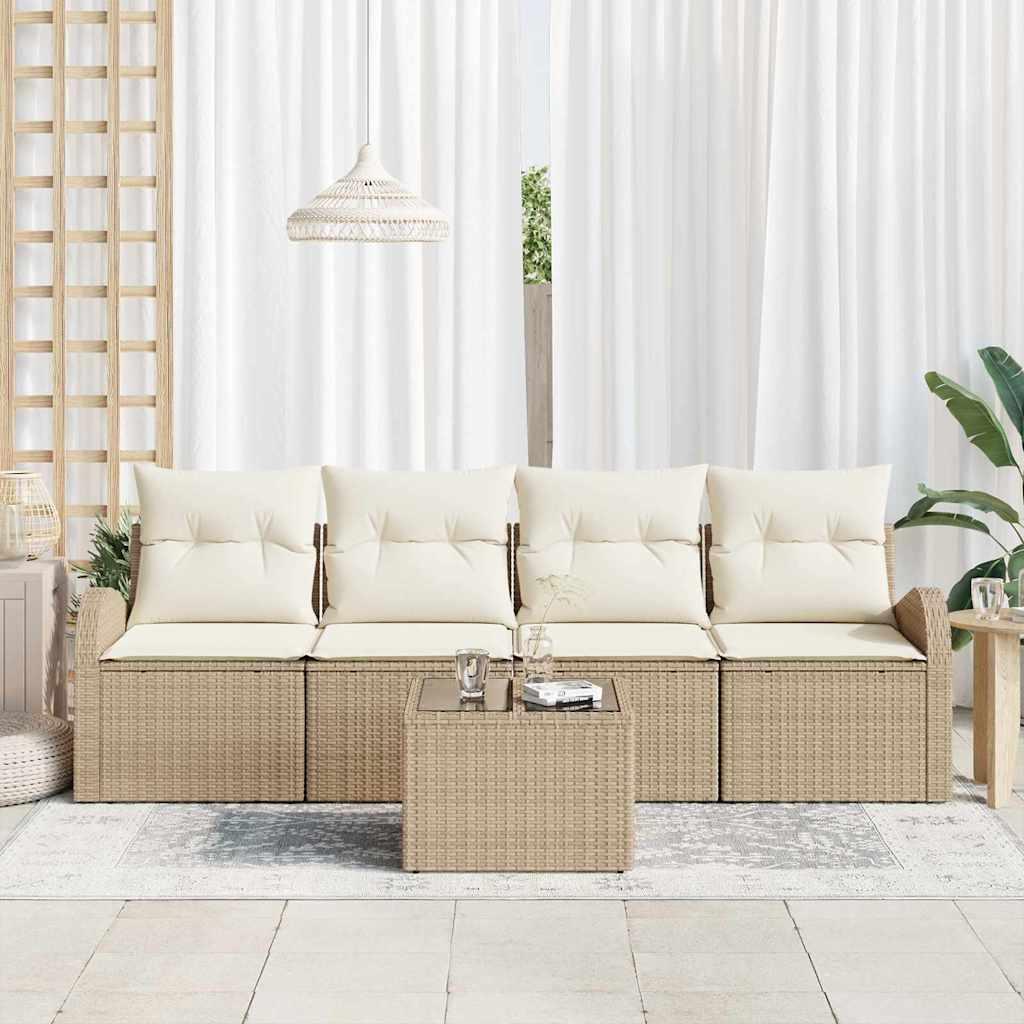 Conjunto de sofá de jardín