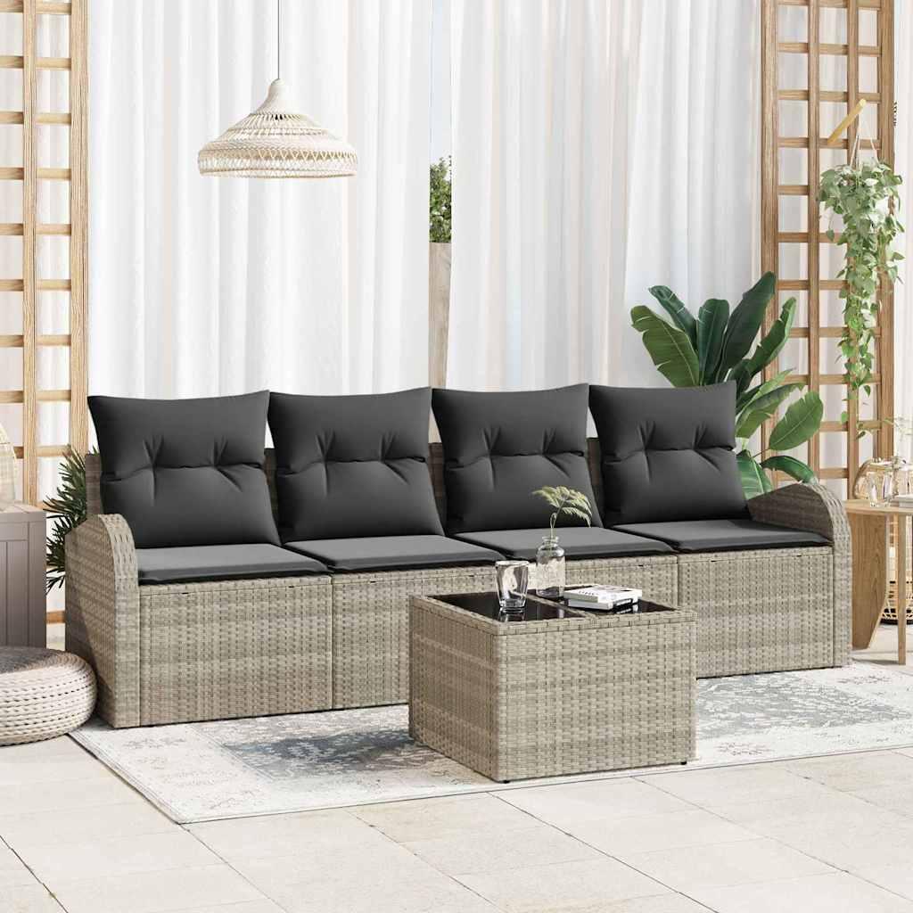 Conjunto de sofá de jardín