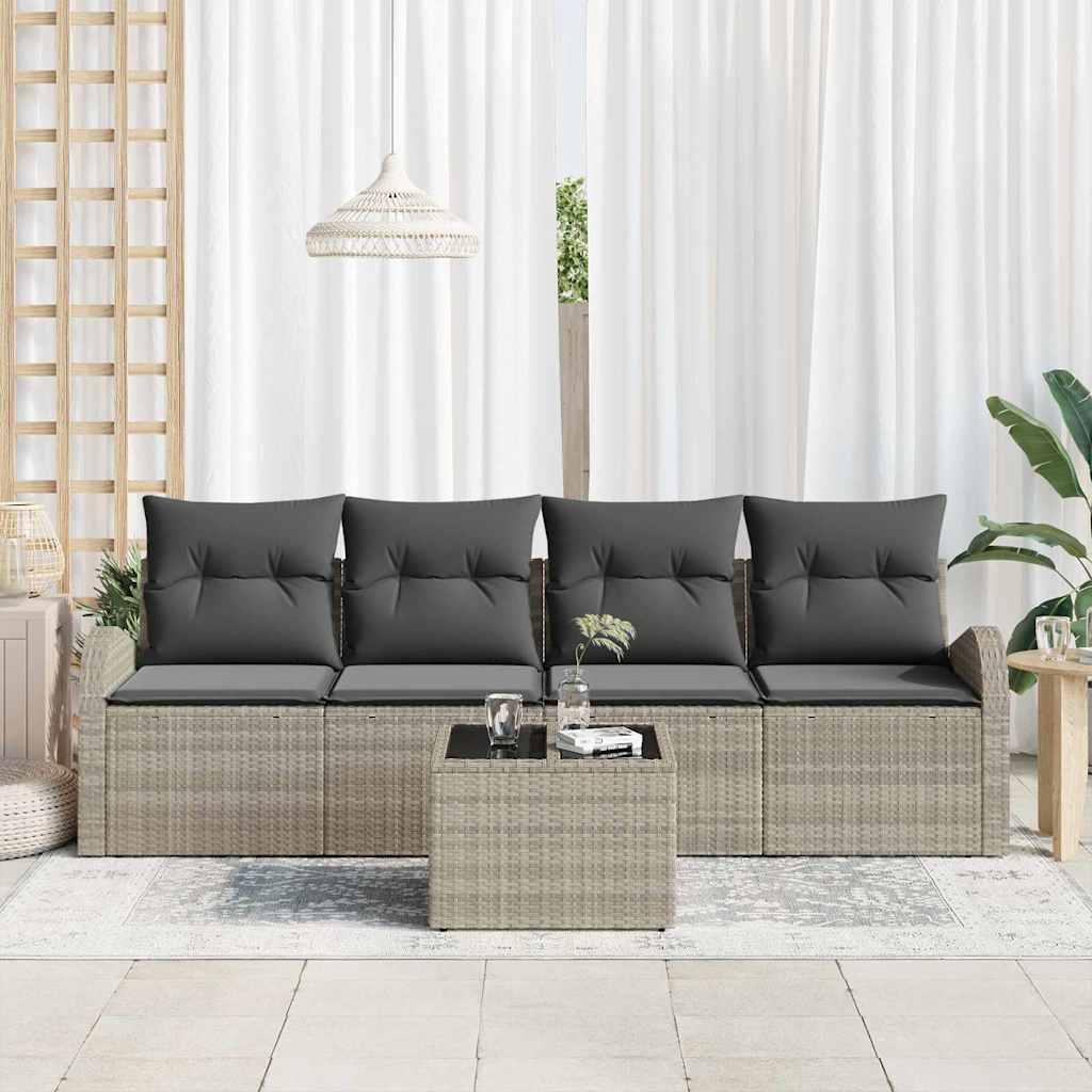 Conjunto de sofá de jardín
