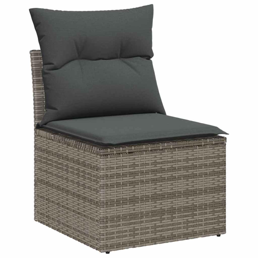 Conjunto de sofá de jardín 10 uds