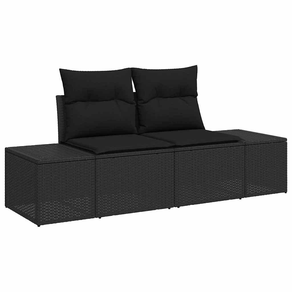 Conjunto de sofá de jardín 10 uds