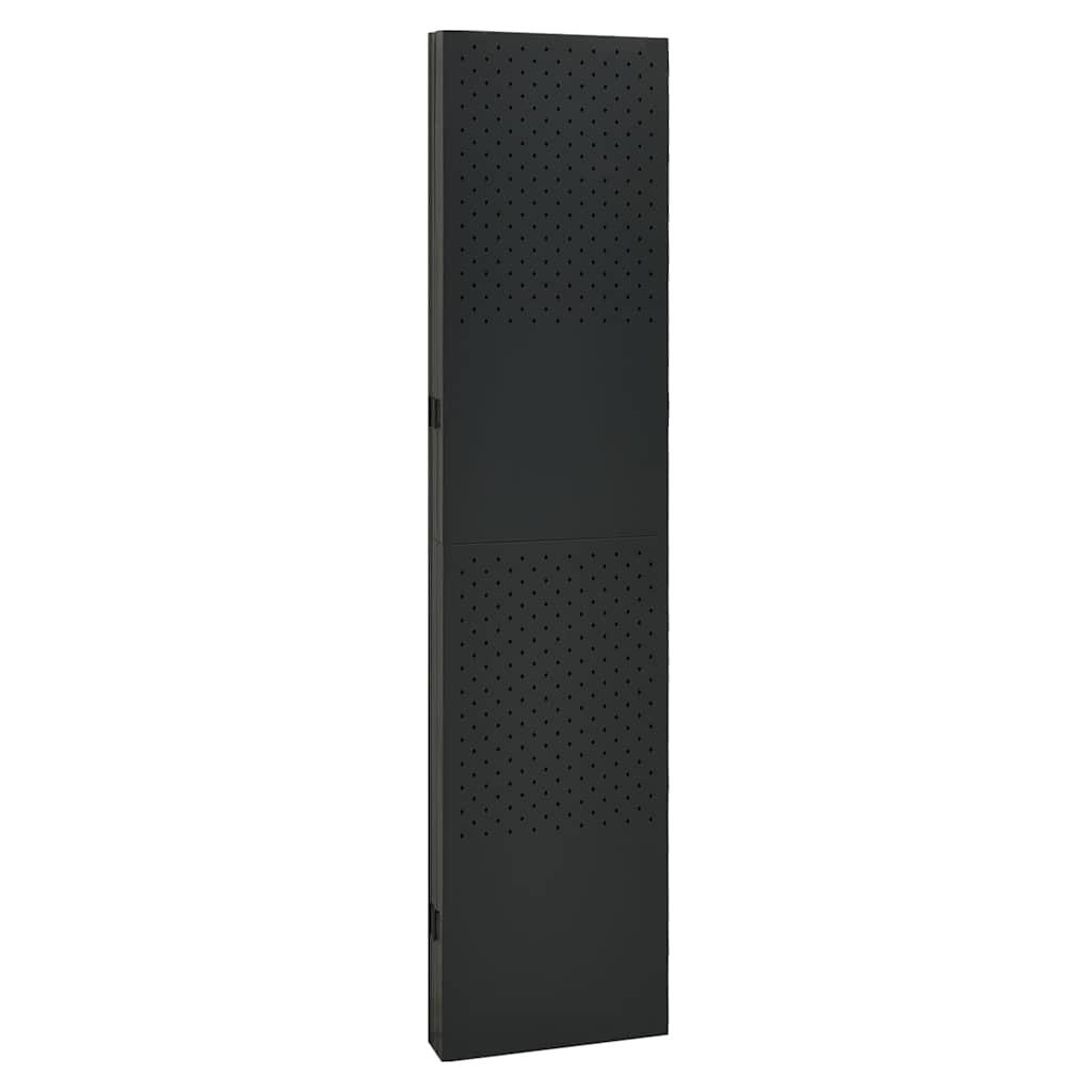 Biombo divisor de 5 paneles acero antracita 200x180 cm