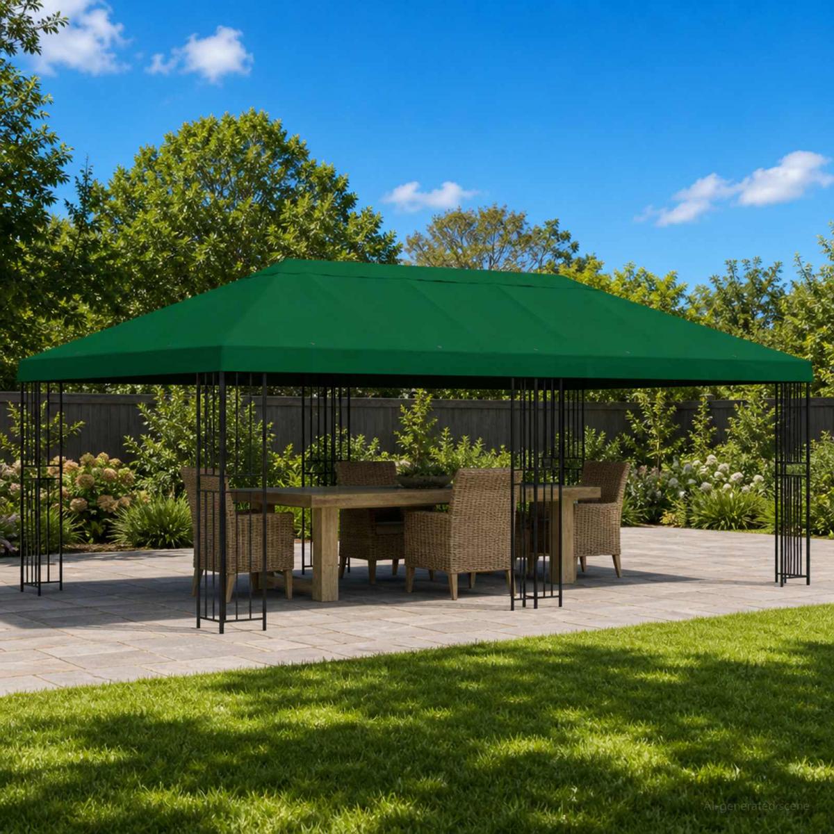 Gazebo de Jardín 6 x 3 m