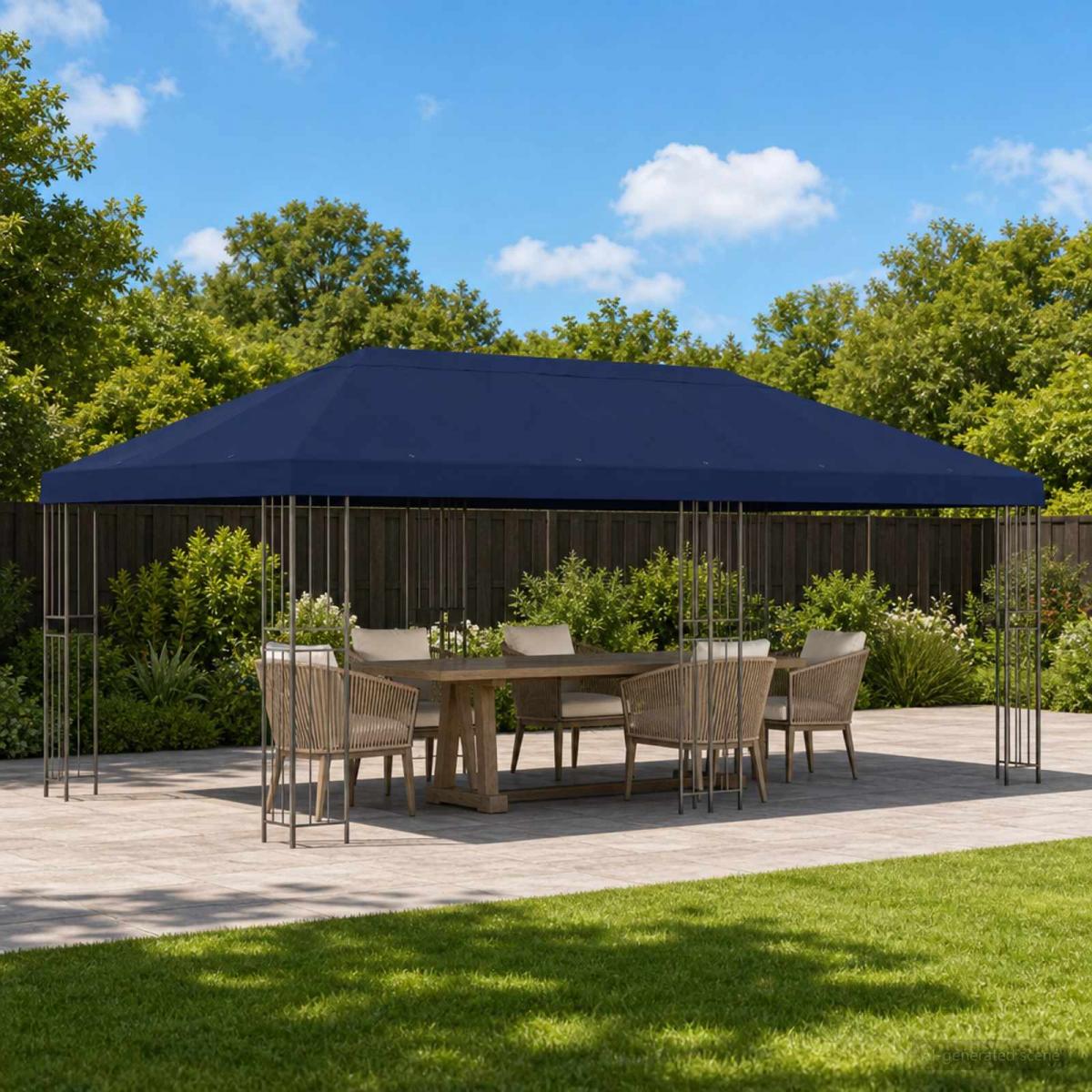 Gazebo de Jardín 6 x 3 m