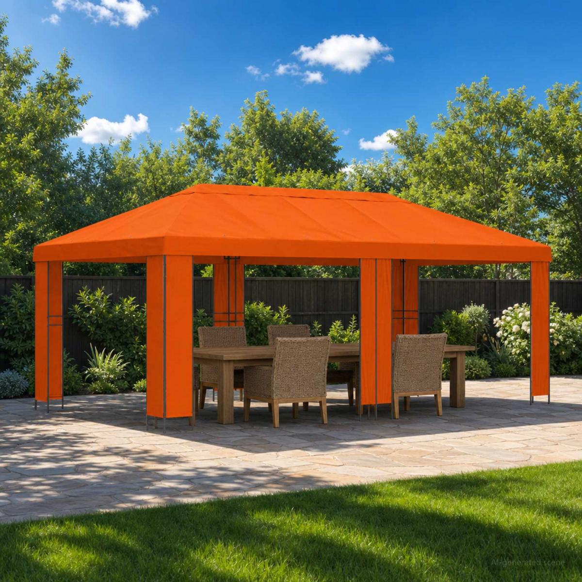 Gazebo de Jardín 6 x 3 m