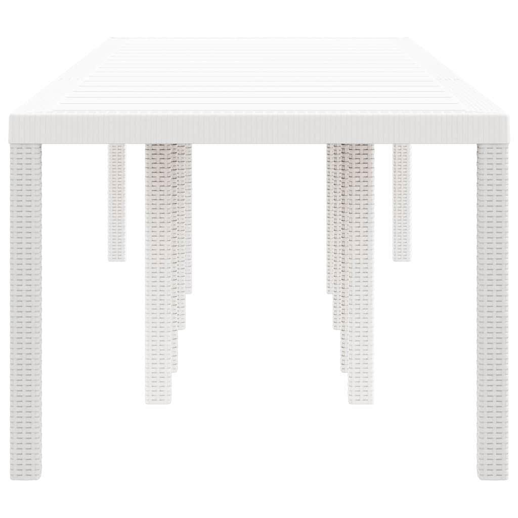 Mesa de Jardín 300 x 100 x 73 cm ratán sintético