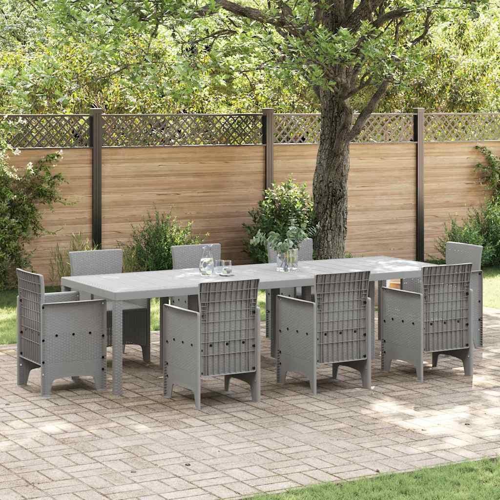 Mesa de Jardín 300 x 100 x 73 cm ratán sintético