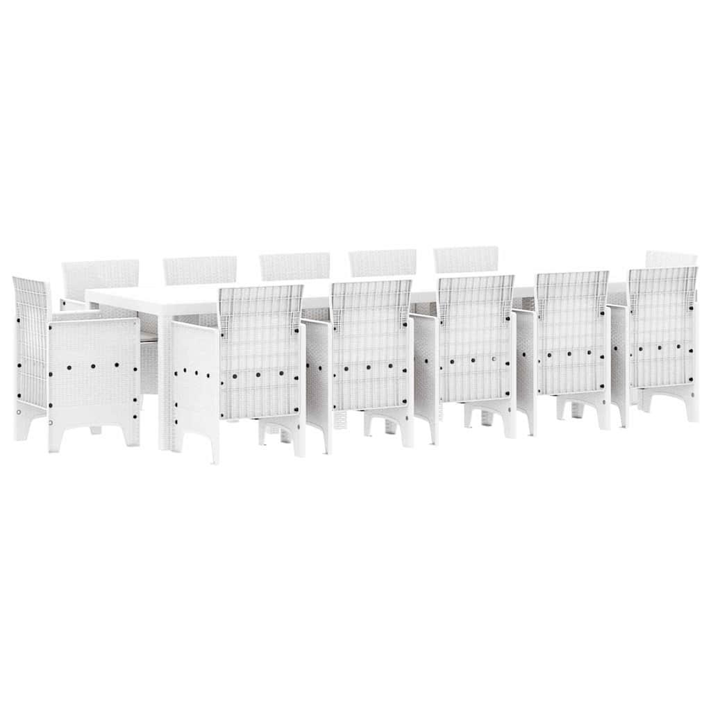 Conjunto de Comedor de Jardín 13 uds