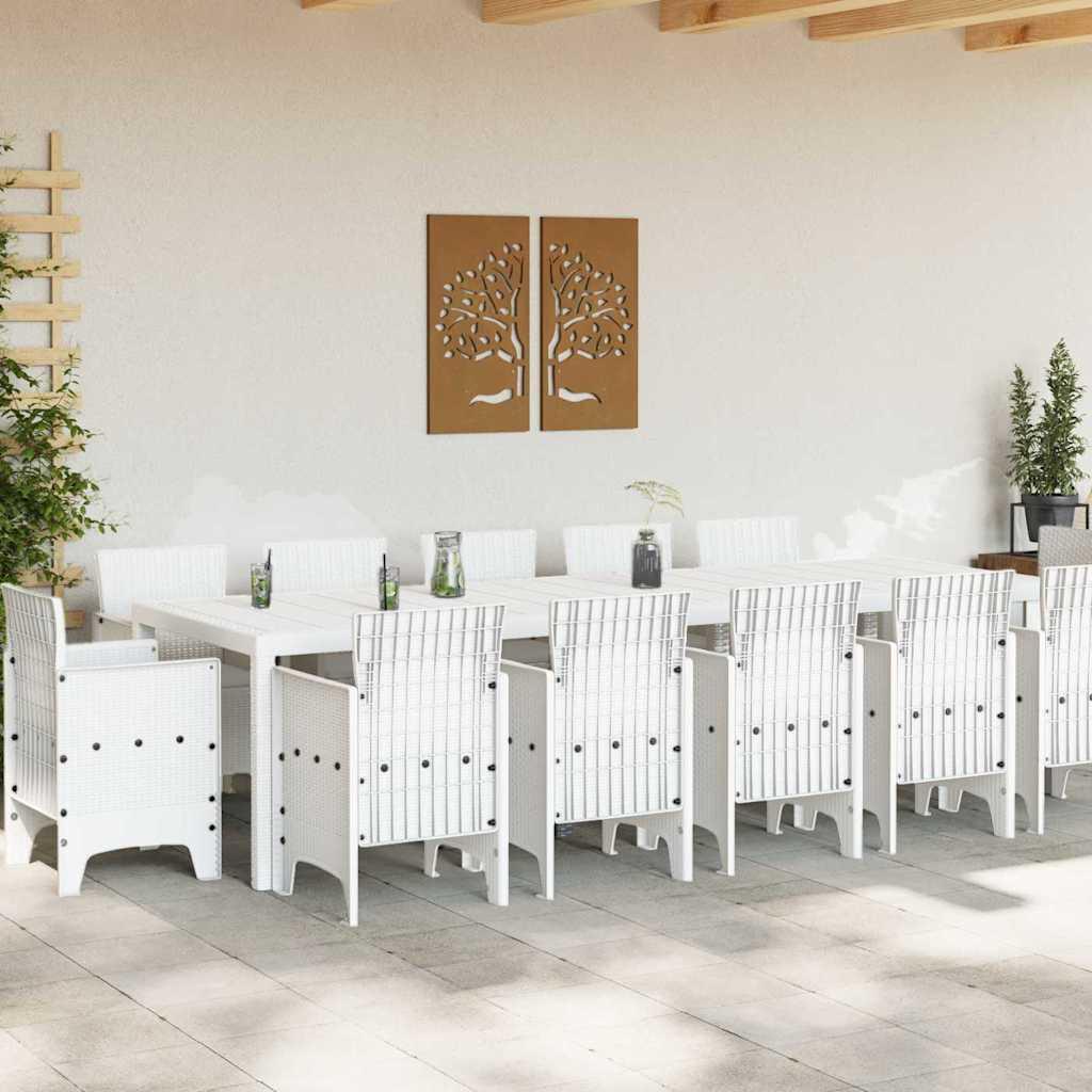 Conjunto de Comedor de Jardín 13 uds
