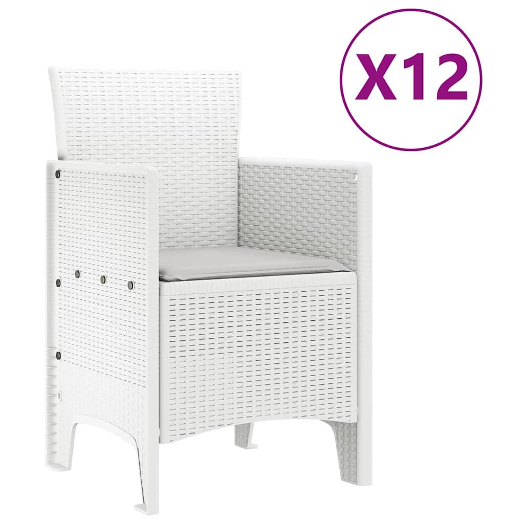 Conjunto de Comedor de Jardín 13 uds