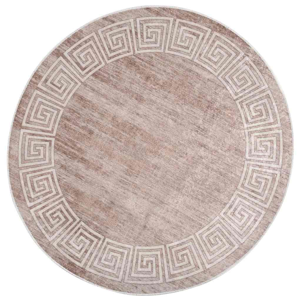 Alfombra lavable negro y blanco 120x180 cm