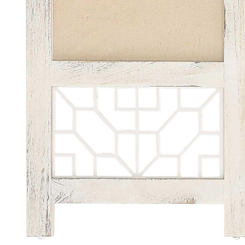 Biombo divisor de 5 paneles de tela gris antracita 200x220 cm