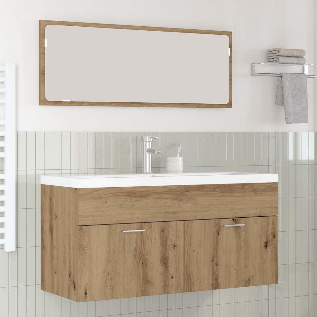Mueble de Cuarto de Baño Roble artisan 100 x 38,5 x 46 cm