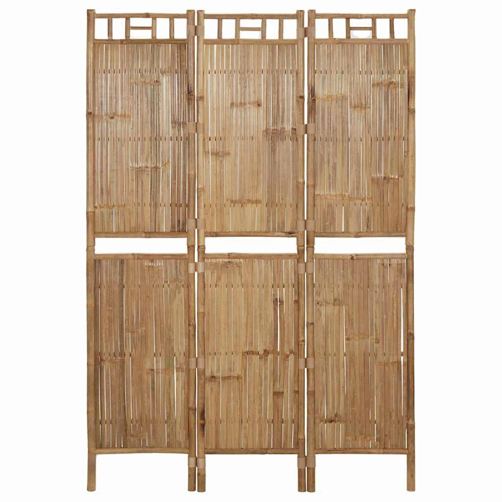 Biombo divisor de 3 paneles gris antracita 260x180 cm