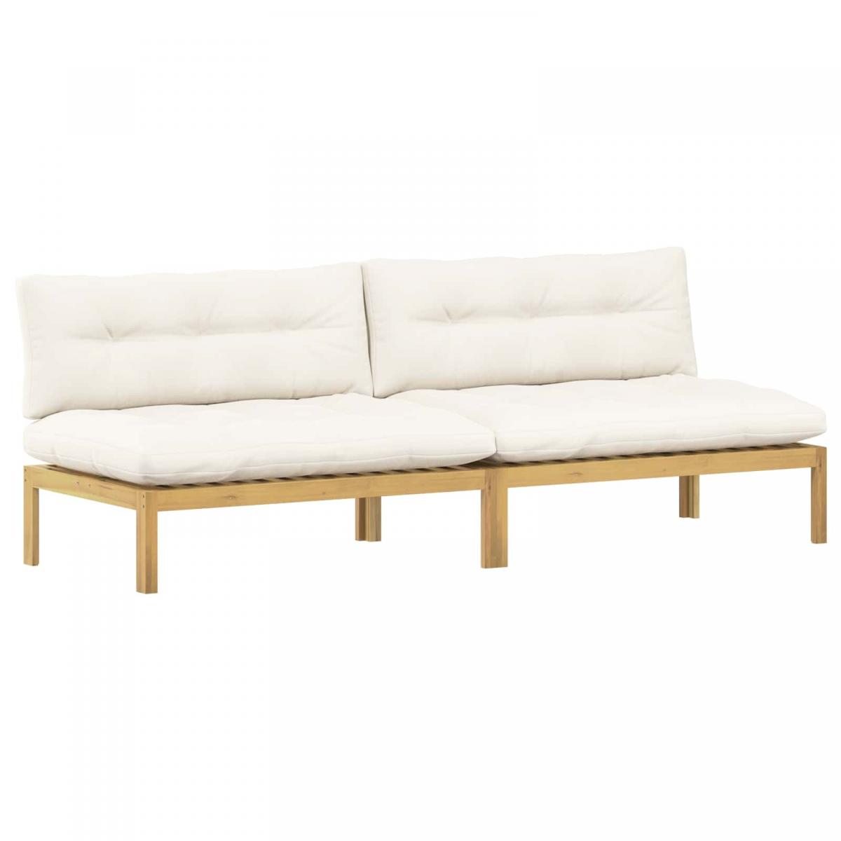 Unidad Sofá Medio Acacia y Madera de acacia