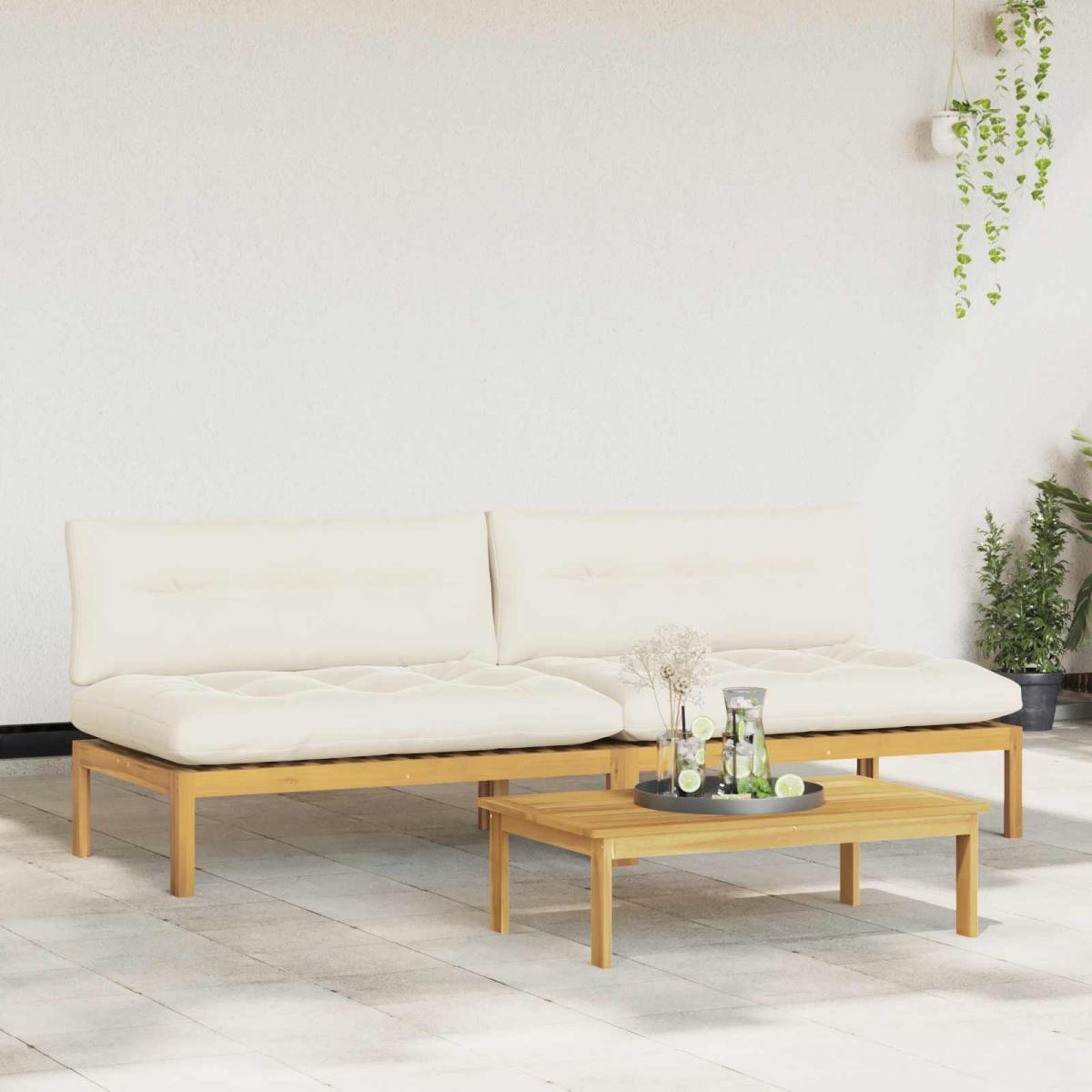 Unidad Sofá Medio Acacia y Madera de acacia