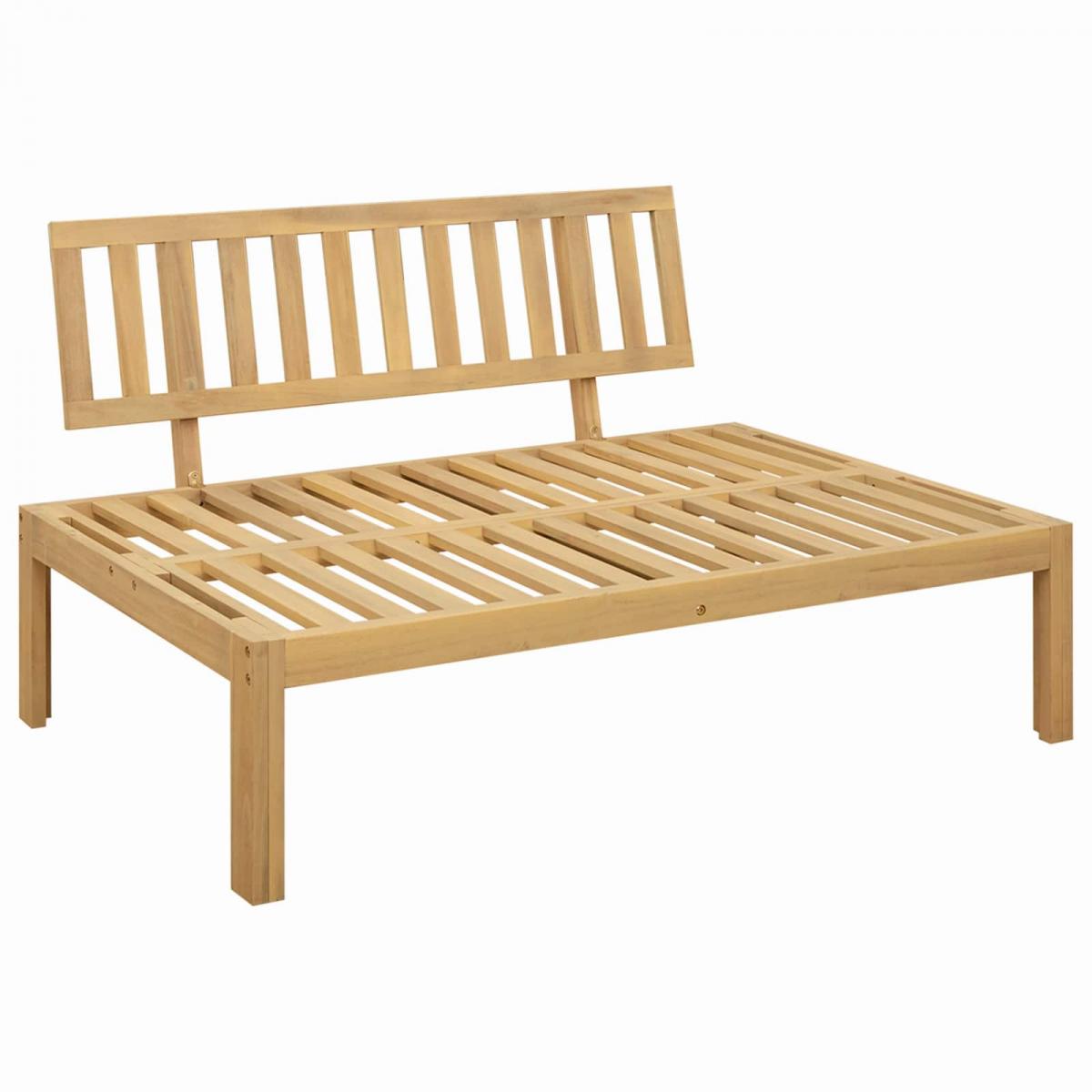 Unidad Sofá Medio Acacia y Madera de acacia