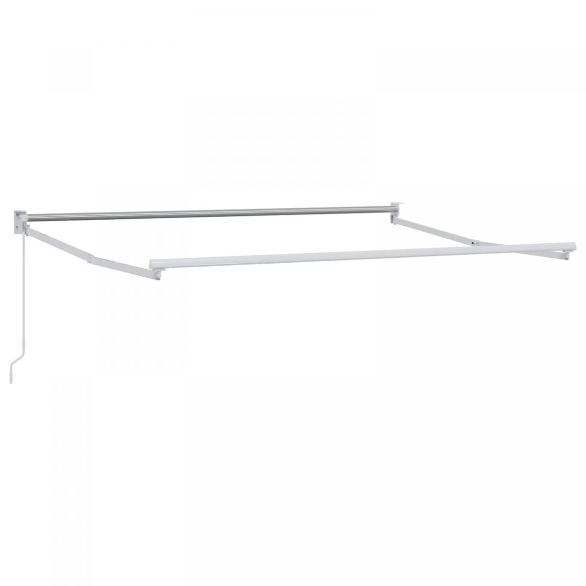 Toldo retráctil Naranja, Negro y Amarillo 3 x 2 m