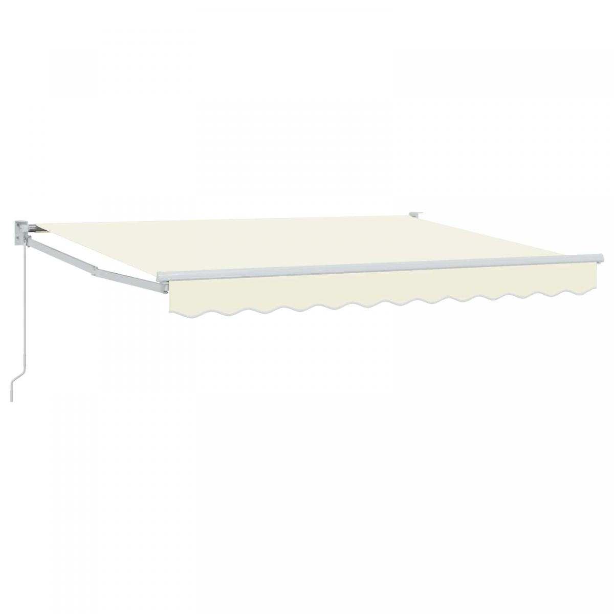 Toldo retráctil 100% Poliéster y Aluminio