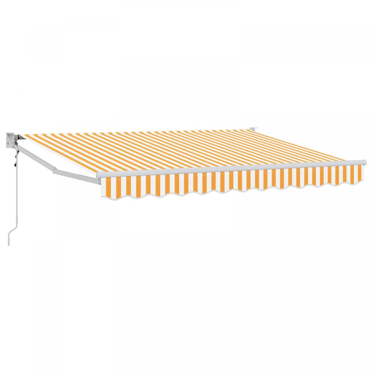 Toldo retráctil Gris Claro 300 x 250 x 165 cm Poliéster y metal