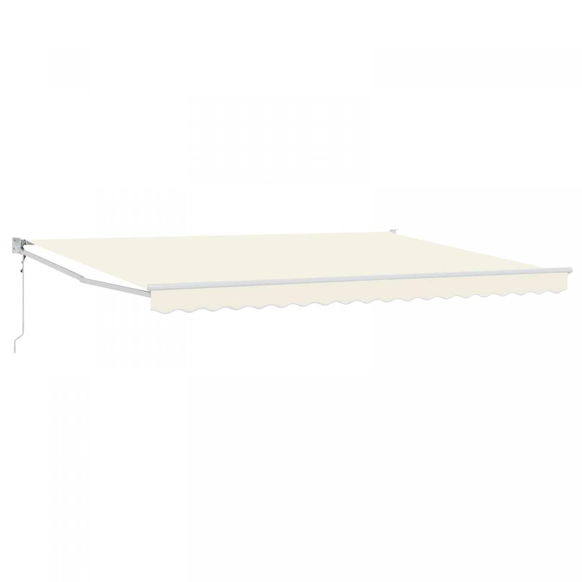 Toldo retráctil Gris Claro 300 x 250 x 165 cm Poliéster y metal