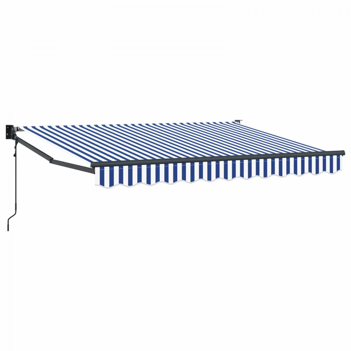 Toldo retráctil Gris Claro 300 x 250 x 165 cm Poliéster y metal