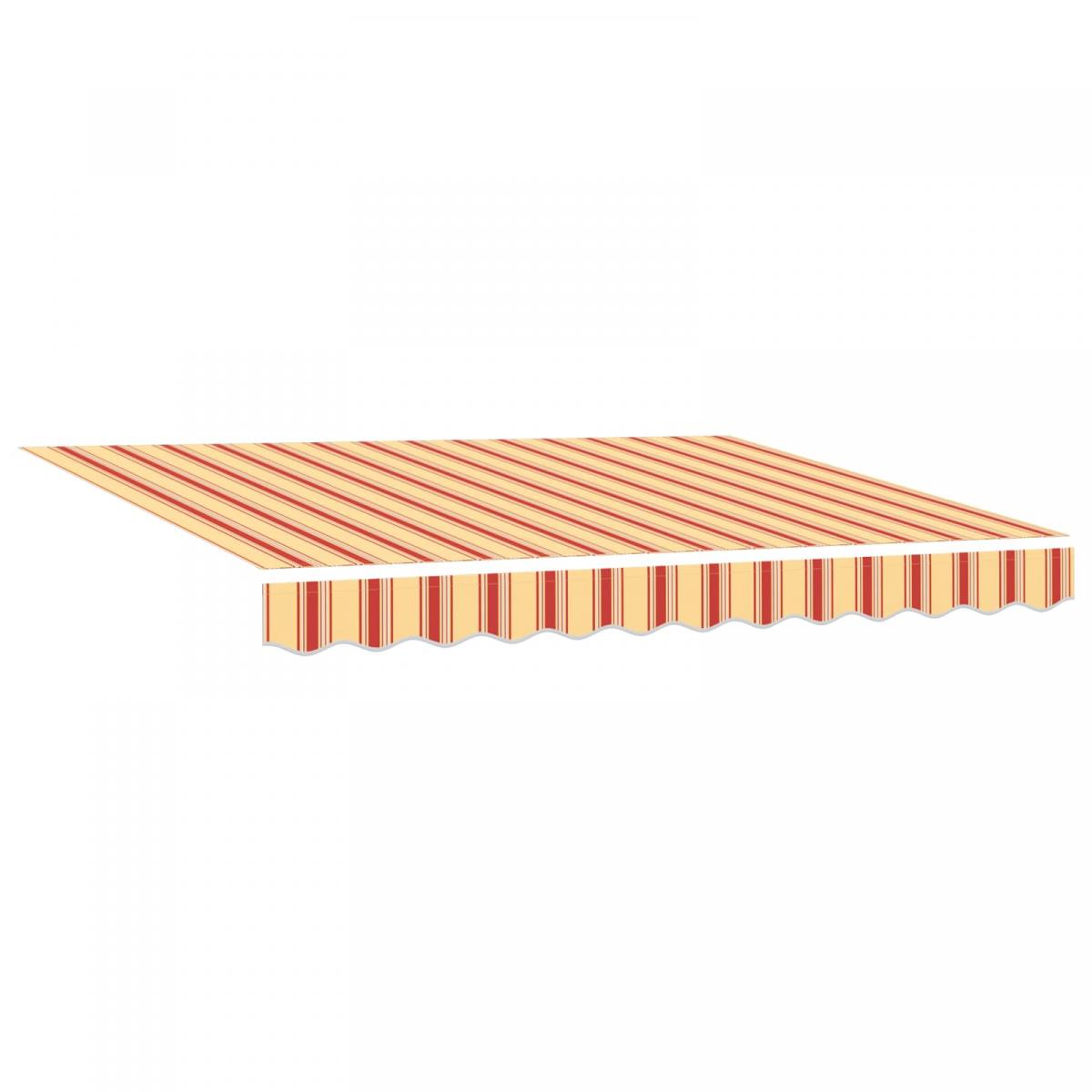 Toldo manual retráctil con LEDs Antracita y Blanco 3,5 x 2,5 m