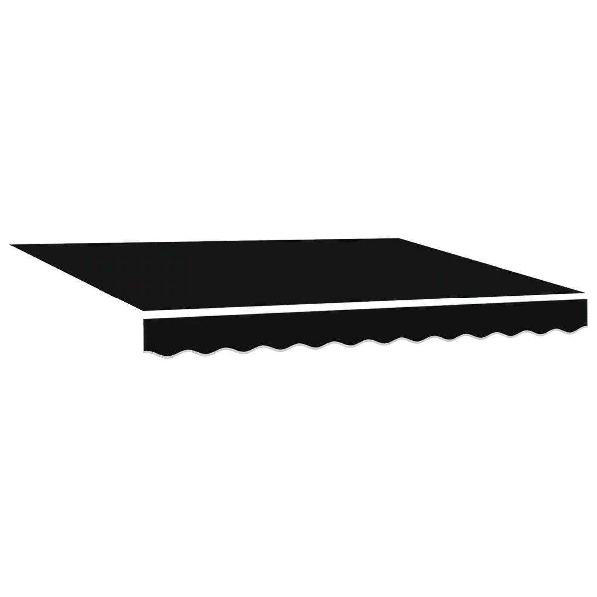 Armazón de toldo manual con LEDs Borgoña y Blanco 3,5 x 2,5 m